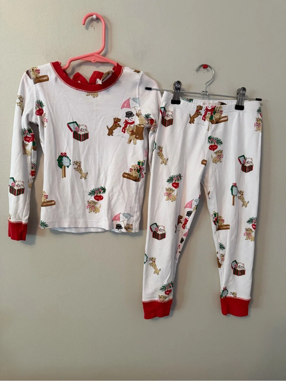 The Beaufort Bonnet Company Holiday Animal Print Pajama Set